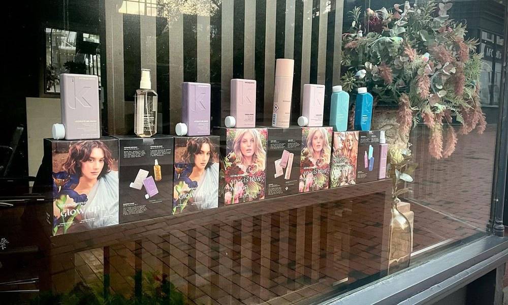 Carlos Fernandez Tunbridge Wells Carlos Fernandez hair products in the shop window
