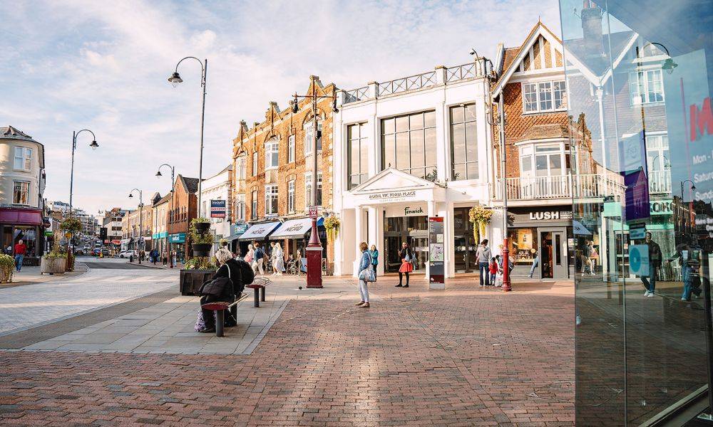 Royal Victoria Place Entrance