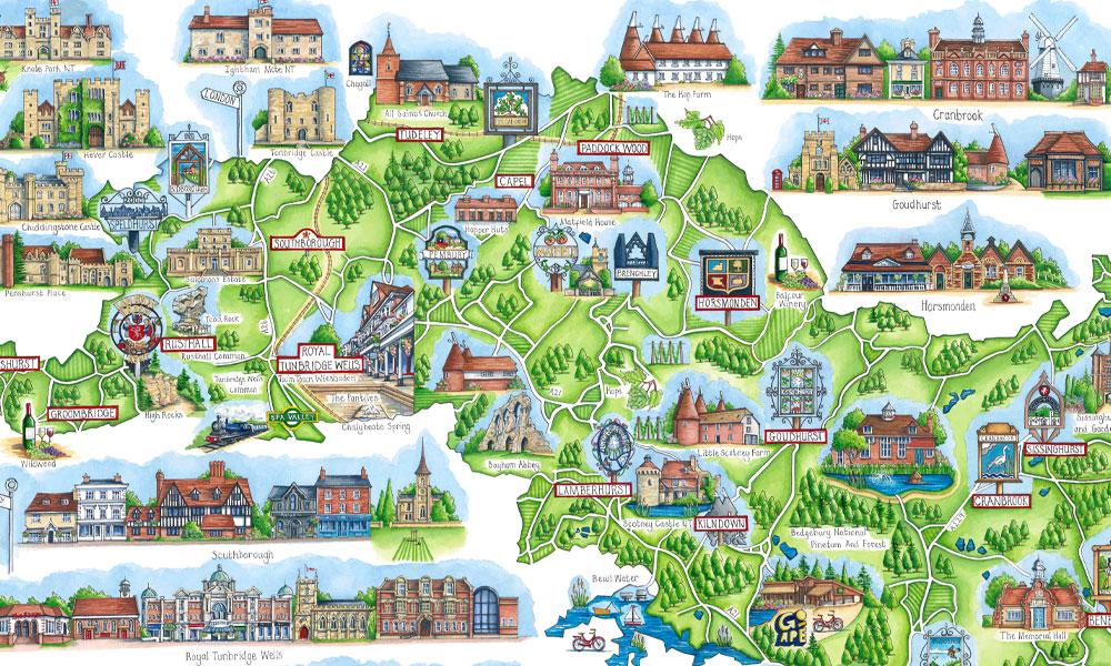 Map of the Borough