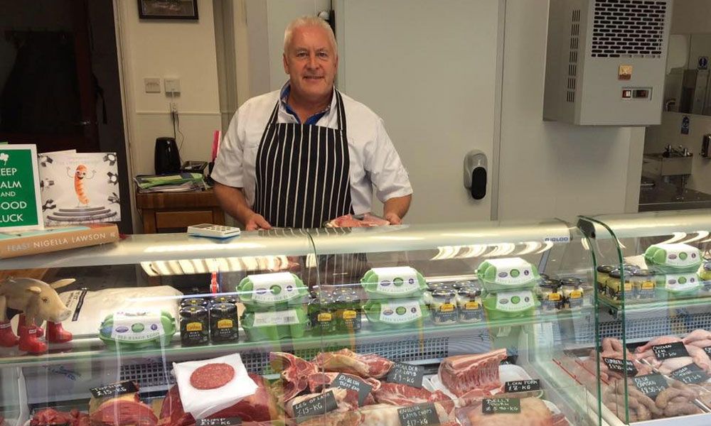 Camden Butchers meat at the counter