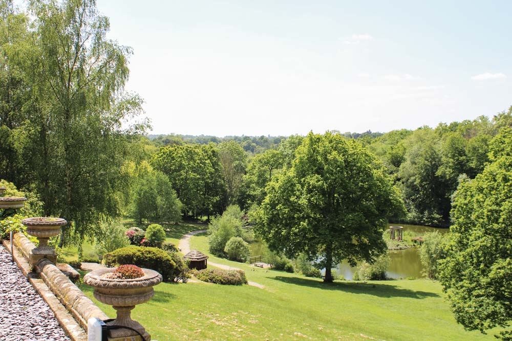 Views from terrace salomons estate