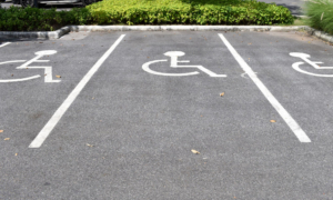 Disabled parking