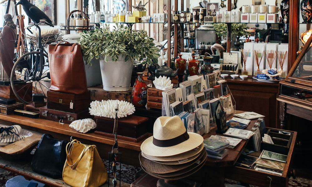 Antiques shopping Antiques shopping