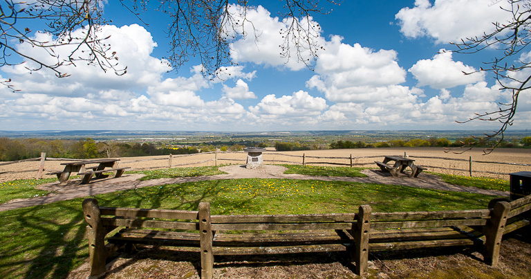 Brenchley country view Low Weald_walk_picnic