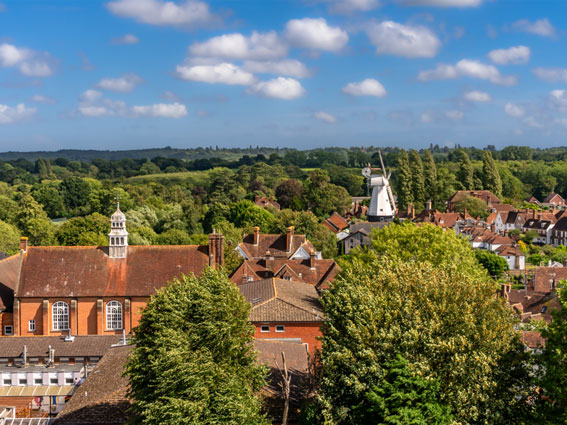 Cranbrook-view-Sarah-Mott View over Cranbrook withthe background