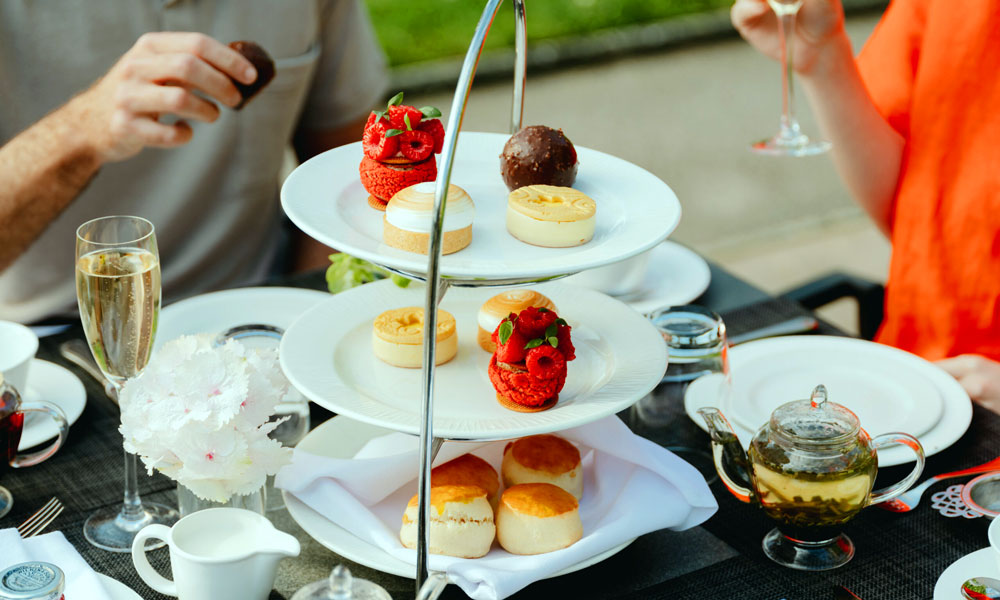 Afternoon tea at The Spa Hotel Afternoon tea at The Spa Hotel