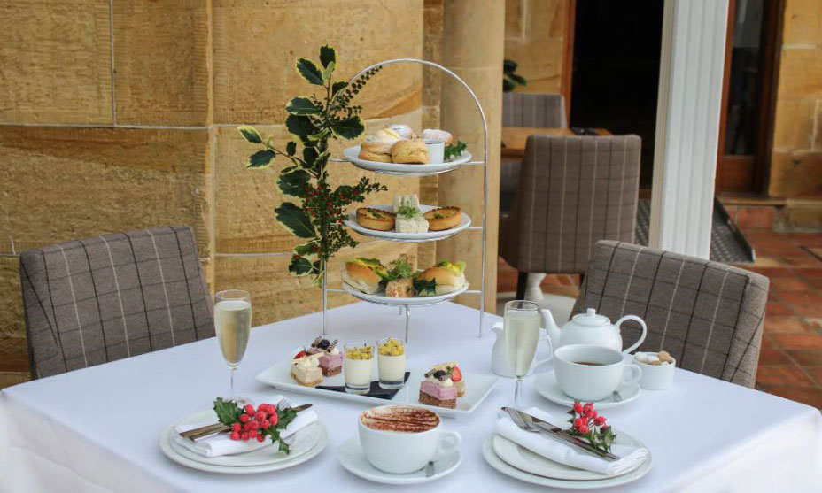 Afternoon tea at Salomons Estate
