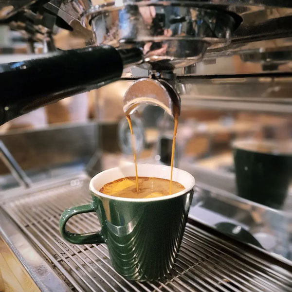 Coffee being brewed at St Kilda