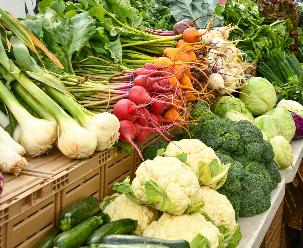 Fresh vegetables