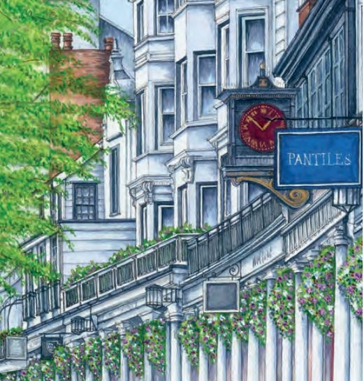 illustration of the Pantiles