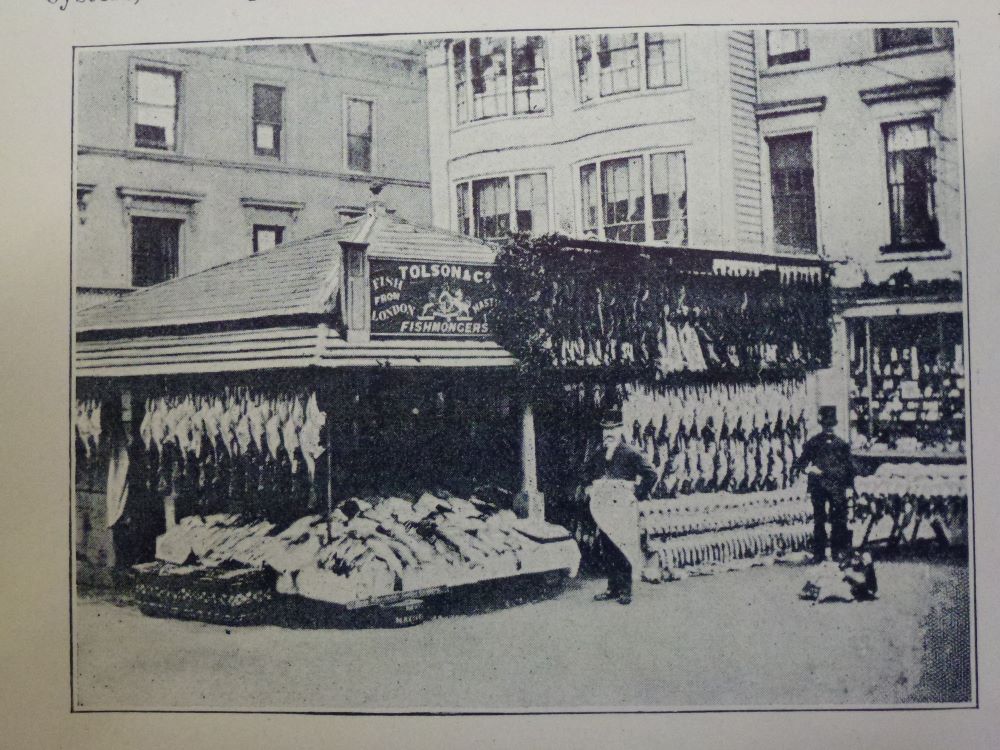 Photogrpah of The Old Fishmarket in 1892