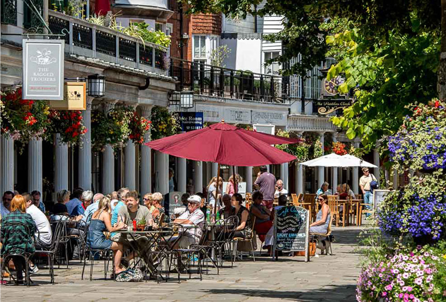 Pantiles Sitting out on a terrace Pantiles Sitting out on a terrace