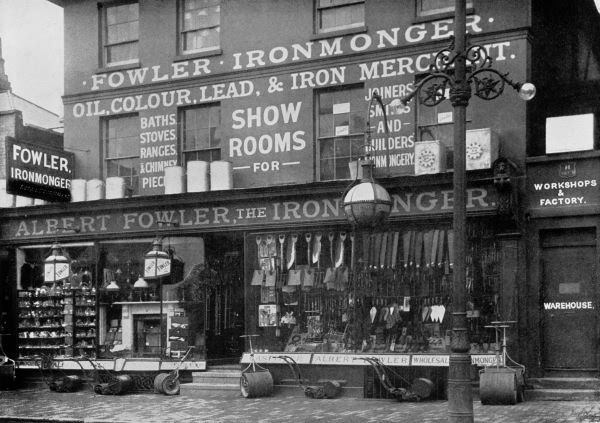 Iron work shop in Tunbridge Wells Historic image of a iron workshop in Tunbridge Wells
