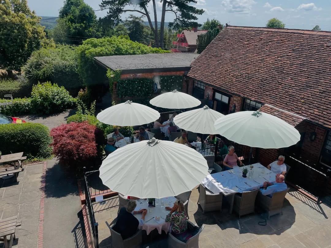 Pub patio garden