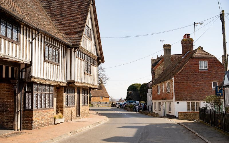 Village high street