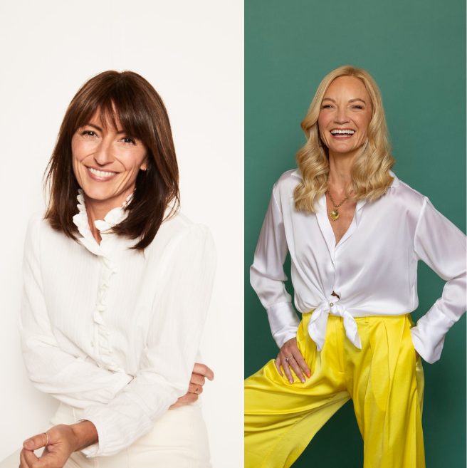 Donna Ashworth and Davina McCall