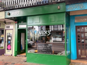 Coffee Shop frontage