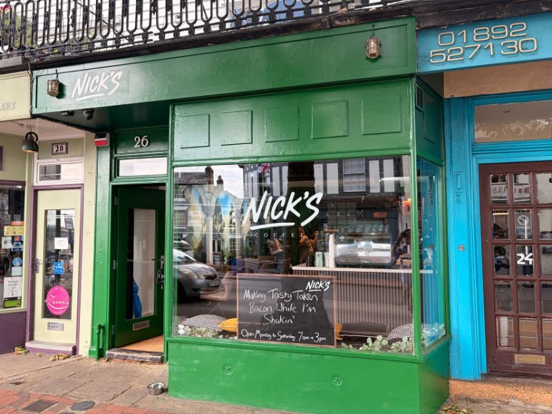 Coffee Shop frontage