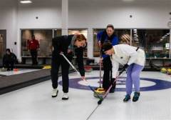 TW curling club action
